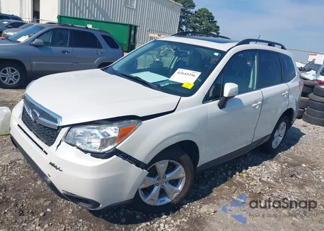 2014 Subaru Forester 2.5I Touring z USA, uszkodzony, nr VIN JF2SJAMC0EH498260